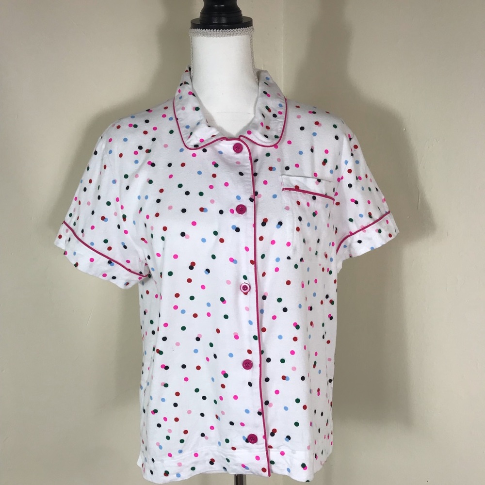 Ban.do polka dot pajama top